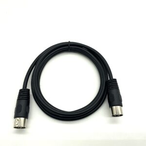 6-Pin DIN MIDI Extension Cable, Dafensoy 6-Pin DIN MIDI Male to Male Adapter Extension Cable, for MIDI Keyboard, Keyboard Synth,MIDI Guitar and Other Music Gear (1.5M/5Ft)