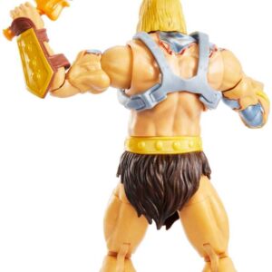 Masters of the Universe Masterverse Revelation Faker Action Figure with 30+ Articulated Joints & Swappable Heads & Hands Plus 3 Battle Accessories, 7-inch MOTU Collectible Gift