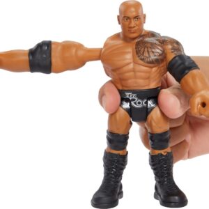 WWE Bend 'n Bash Posable 5.5-inch The Rock Action Figure