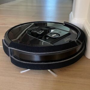 VacuBumper - Robot Vacuum Bumper Guard - Ultra Soft, Cloth and Foam Rubber Bumper for Robotic Vacuums - durable and stays securely attached to vacuum (ROBO)