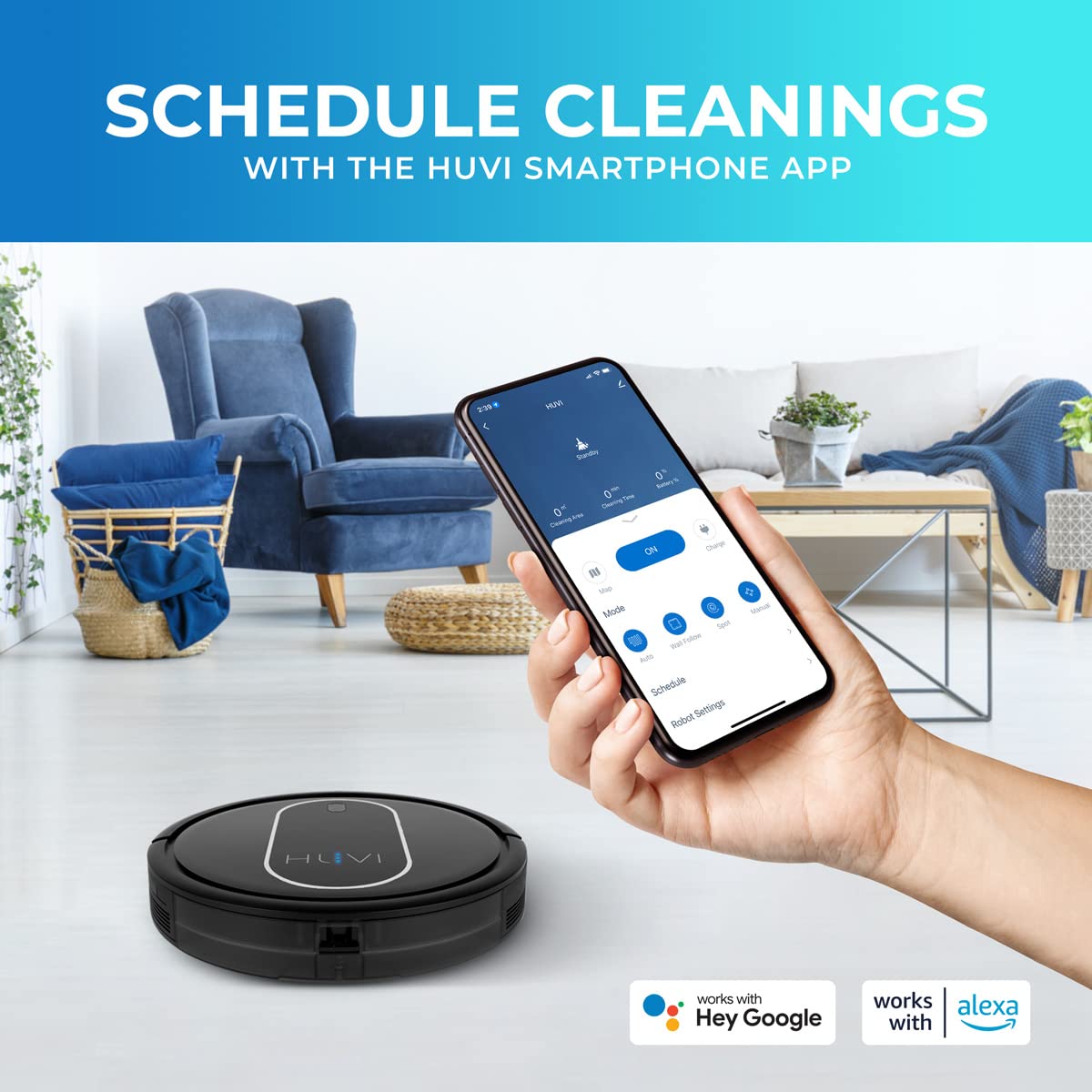 Kalorik HUVI® Robot Vacuum R1