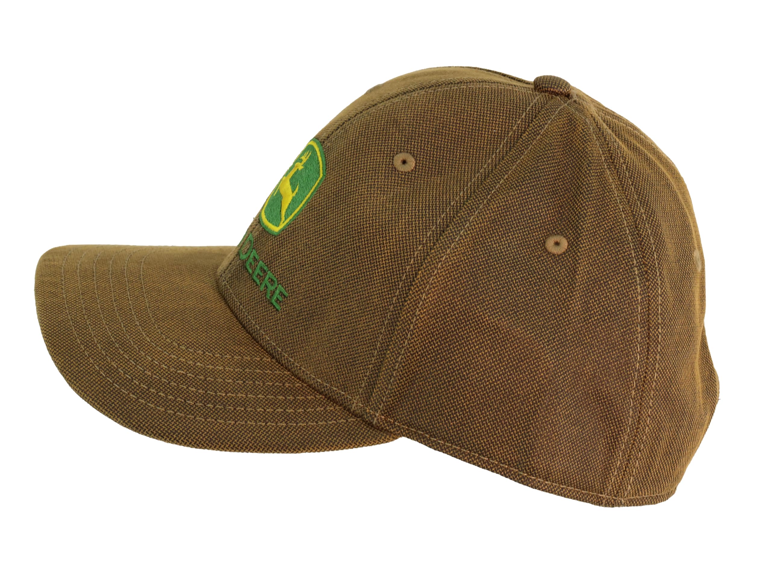 John Deere Heather Oil Skin Cotton-Brown-One Size