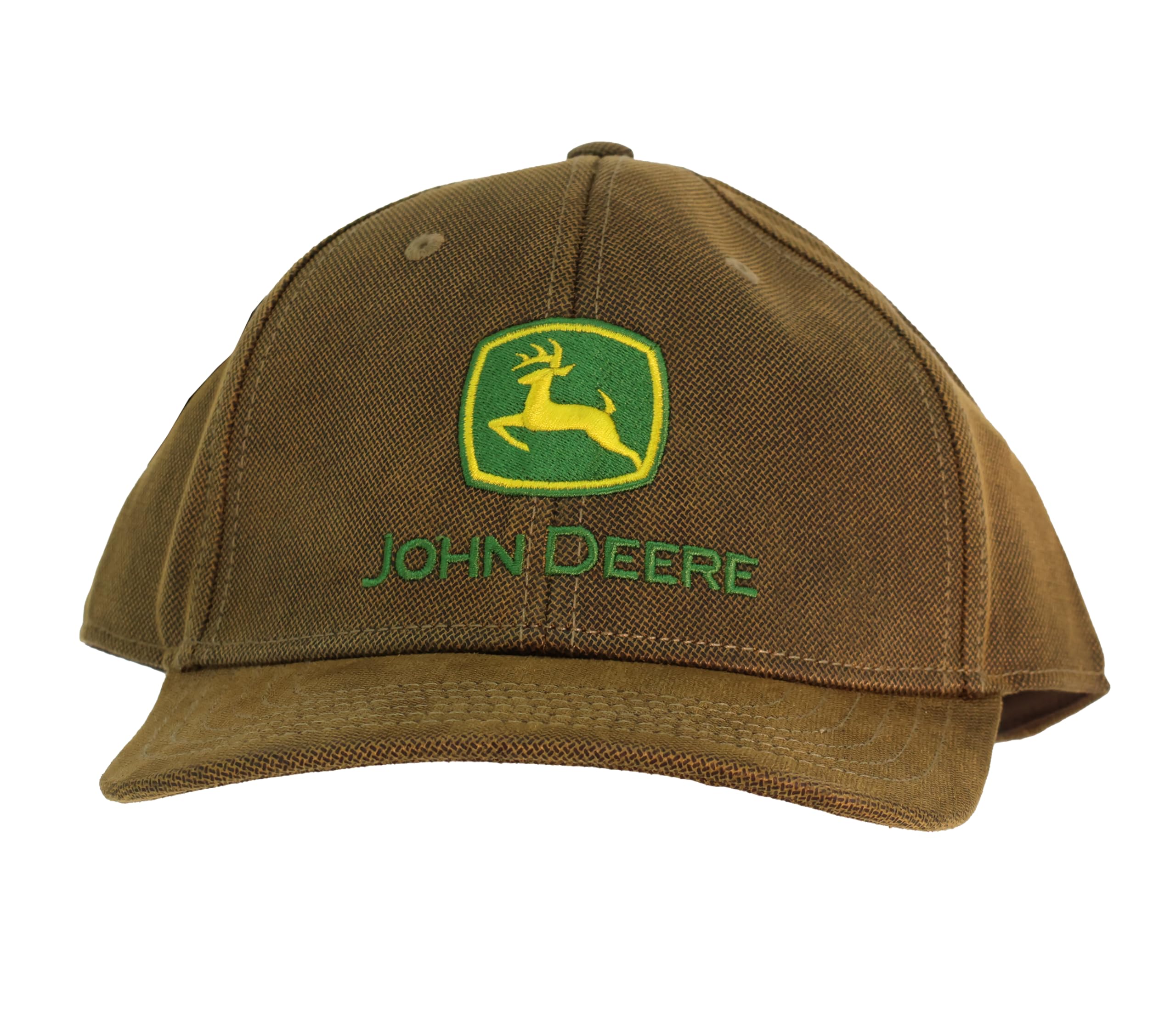 John Deere Heather Oil Skin Cotton-Brown-One Size