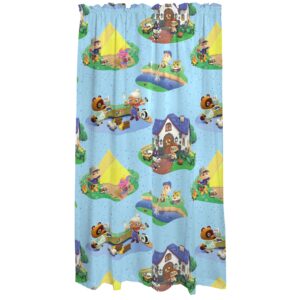 Franco Kids Room Window Curtains Drapes Set, 82 in x 84 in, Animal Crossing