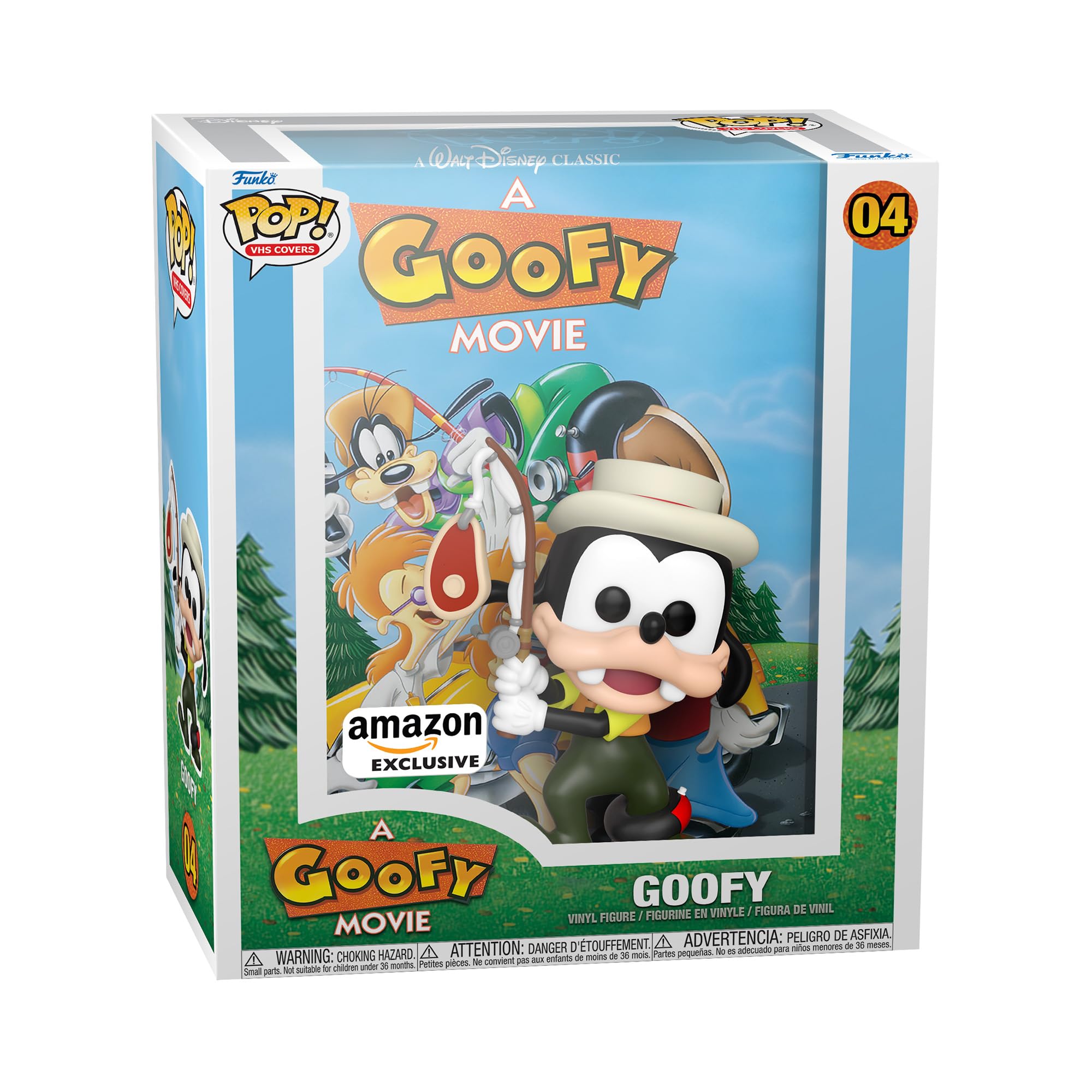 Funko Pop! VHS Cover: Disney - A Goofy Movie, Goofy (Amazon Exclusive)