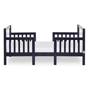 Dream On Me Star 3 in 1 Convertible Toddler Bed in Cool Navy, Converts to Chair&Table, Non-Toxic Finish, JPMA Certified, Made of Durable & Sustainable Pinewood