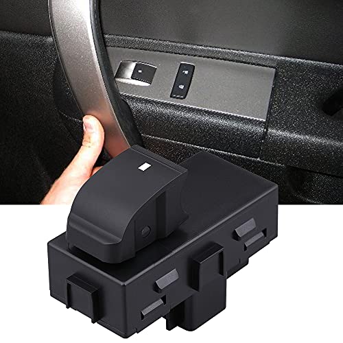 Obaee 2pcs Passenger Power Window Switch Control Button, Compatible with 2008-2011 Chevrolet HHR/2007-2013 Chevrolet Silverado/Suburban/GMC Sierra/Yukon/Buick Lucerne, Replaces 25877776 22895545