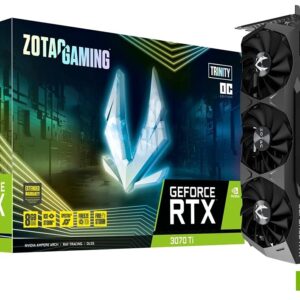 ZOTAC GeForce RTX™ 3070 Ti Trinity OC 8GB GDDR6X 256-bit 19 Gbps PCIE 4.0 Gaming Graphics Card, IceStorm 2.0 Advanced Cooling, Spectra 2.0 RGB Lighting, ZT-A30710J-10P