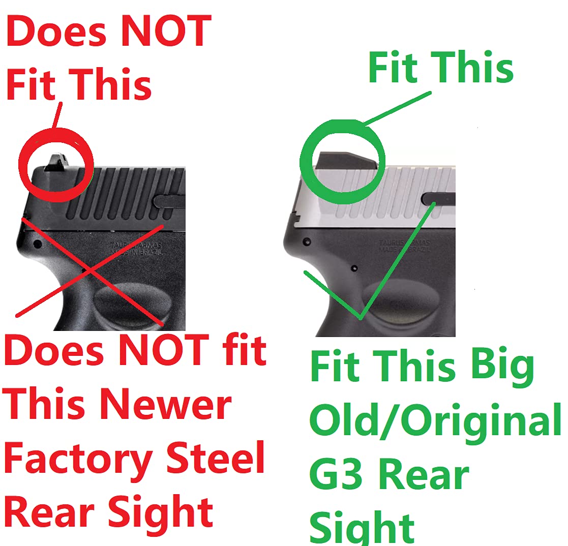 Ade Advanced Optics Delta RD3-012 Red Dot Reflex Sight + Optic Mounting Plate for Taurus PT111 G2, Millennium G2, G2C, G3 with Original Rear Sight, PT140 G2, PT709, PT740, TX22 + Pictinny Plate