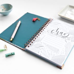 To Do List Notebook - Chaos Coordinator by June & Lucy (Rose Gold Spiral & Corner Protectors)