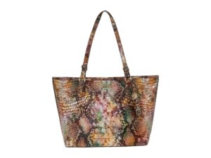 brahmin melbourne medium asher bag rattlesnake one size