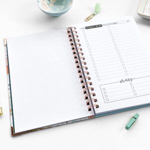 To Do List Notebook - Chaos Coordinator by June & Lucy (Rose Gold Spiral & Corner Protectors)