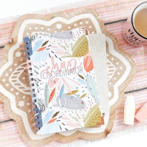 To Do List Notebook - Chaos Coordinator by June & Lucy (Rose Gold Spiral & Corner Protectors)