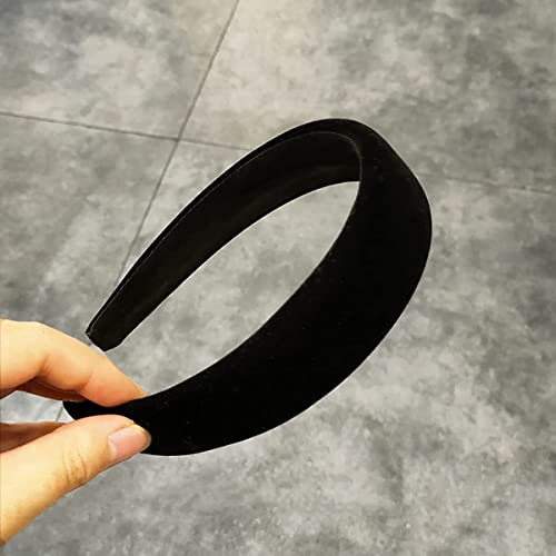 Lvyeer Velvet Wide Headbands for Women Soft Head Bands Diademas Para Mujer De Moda Hairbands for Women Girls Fashion No Slip Headband for Women Hairbands Hair Accessories