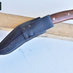 GK&CO. Kukri House Genuine Kukri/Khukuri- 5" Black (Rust Free) Blade Panawal Khukuri- Handmade Factory in Nepal.