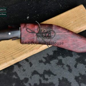 GK&CO. Kukri House Genuine - 11" AEOF Afghan Official Issued Genuine Kukri/Khukuri Knives Red Sheath GK&CO.Kukri In Nepal