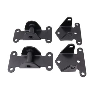 MOFANS Steel Motor Mounts Chassis Mounts Kit Fit for Chevy Frame Small Block Engine Replace for 3990914