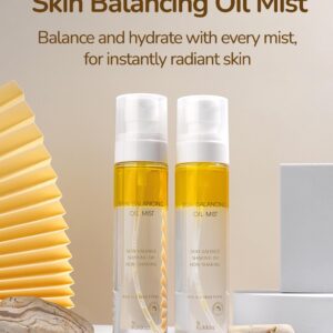 ROKKISS Skin-Balancing Oil Mist (3.4fl oz x 2ea) - Soothes, Moisturizes & Balances Skin. Sea Buckthorn, Hyaluronic Acid - Korean Skin Care