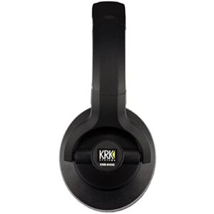 KRK KNS 6402 Studio Mixing/Mastering Headphones, Black (KNS-6402)