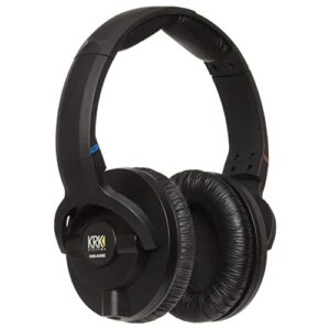 krk kns 6402 studio mixing/mastering headphones, black (kns-6402)