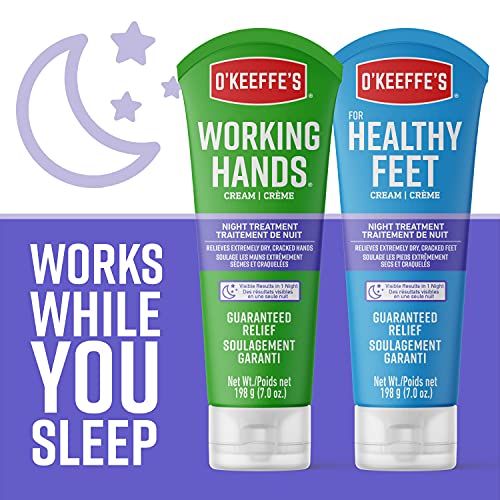 O'Keeffe's Working Hands Night Treatment Hand Cream; 7 oz Tube; (Pack of 1)