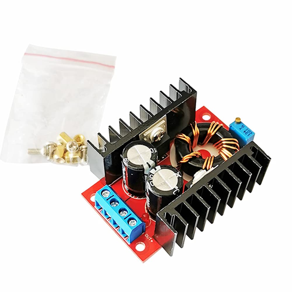 150W Boost Power Module Non-isolated DC10-32V to DC12-35V Continuous Adjustable Car Laptop Mobile Power Supply