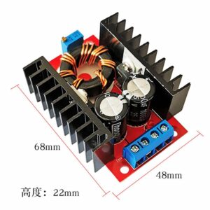 150W Boost Power Module Non-isolated DC10-32V to DC12-35V Continuous Adjustable Car Laptop Mobile Power Supply