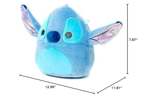 SQUISHMALLOW KellyToy - Disney Stitch from Lilo & Stitch - 12 Inch (30cm) - Official Licensed Product - Exclusive Disney 2021 Squad