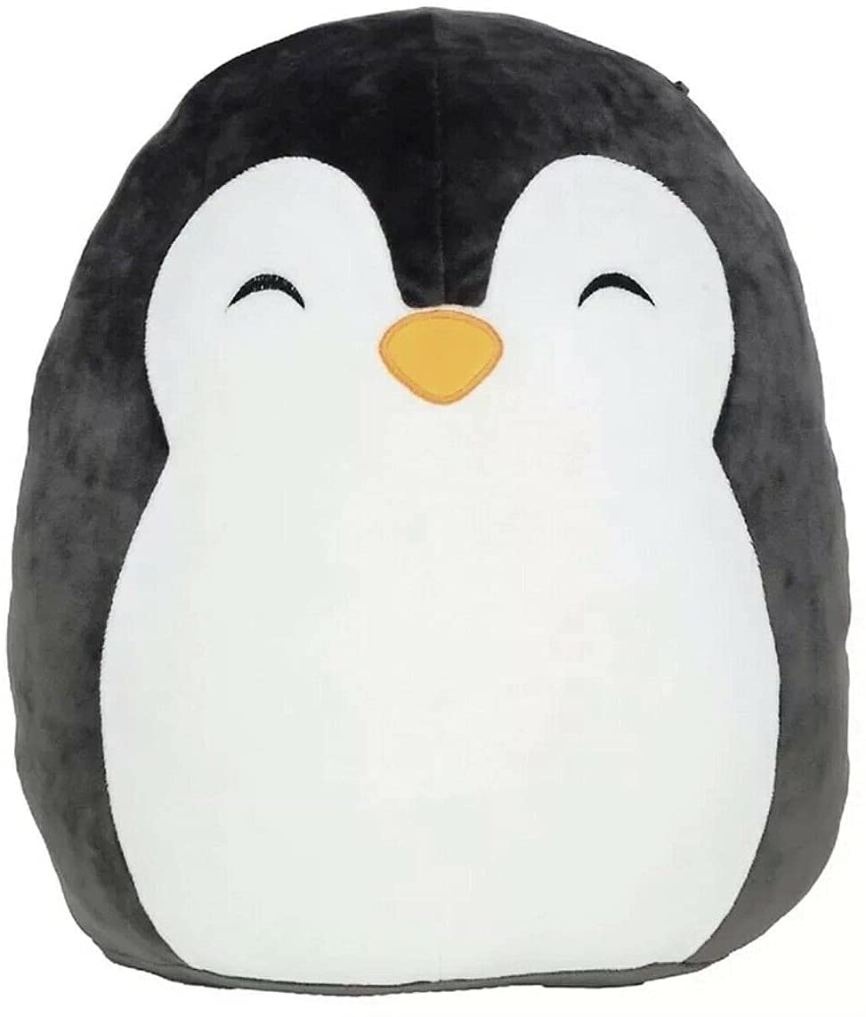 SQUISHMALLOW KellyToys - 12 Inch (30cm) - Luna The Black Penguin - Sleepy Eyes Squad