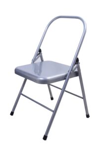 yogikuti yoga chair, metal yoga chair, iyengar yoga chair, yoga chair, chair for yoga, backless yoga chair, (standard)