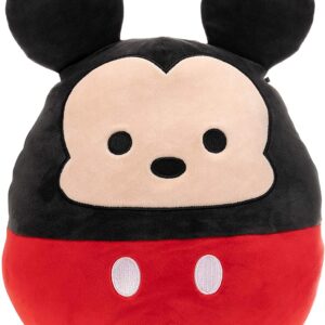 SQUISHMALLOW KellyToy - Disney Mickey Mouse - 12 Inch (30cm) - Official Licensed Product- Exclusive Disney 2021 Squad