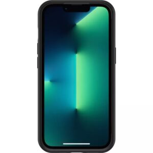 OtterBox iPhone 13 Pro (ONLY) Symmetry Series Case - BLACK, ultra-sleek, wireless charging compatible, raised edges protect camera & screen