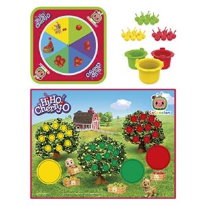 Hasbro Gaming Hi Ho Cherry-O: CoComelon Edition Board Game, Counting, Numbers, and Matching Game for Preschoolers, 2-3 Players, Ages 3+ (Amazon Exclusive)