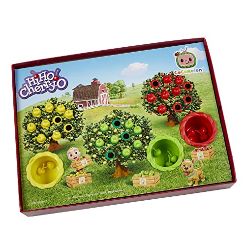 Hasbro Gaming Hi Ho Cherry-O: CoComelon Edition Board Game, Counting, Numbers, and Matching Game for Preschoolers, 2-3 Players, Ages 3+ (Amazon Exclusive)