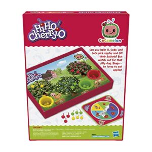 Hasbro Gaming Hi Ho Cherry-O: CoComelon Edition Board Game, Counting, Numbers, and Matching Game for Preschoolers, 2-3 Players, Ages 3+ (Amazon Exclusive)