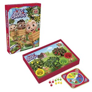 Hasbro Gaming Hi Ho Cherry-O: CoComelon Edition Board Game, Counting, Numbers, and Matching Game for Preschoolers, 2-3 Players, Ages 3+ (Amazon Exclusive)