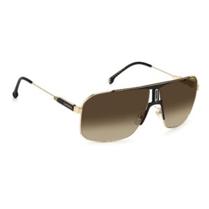 Carrera Men's 1043/S Square Sunglasses, Black Gold, One Size