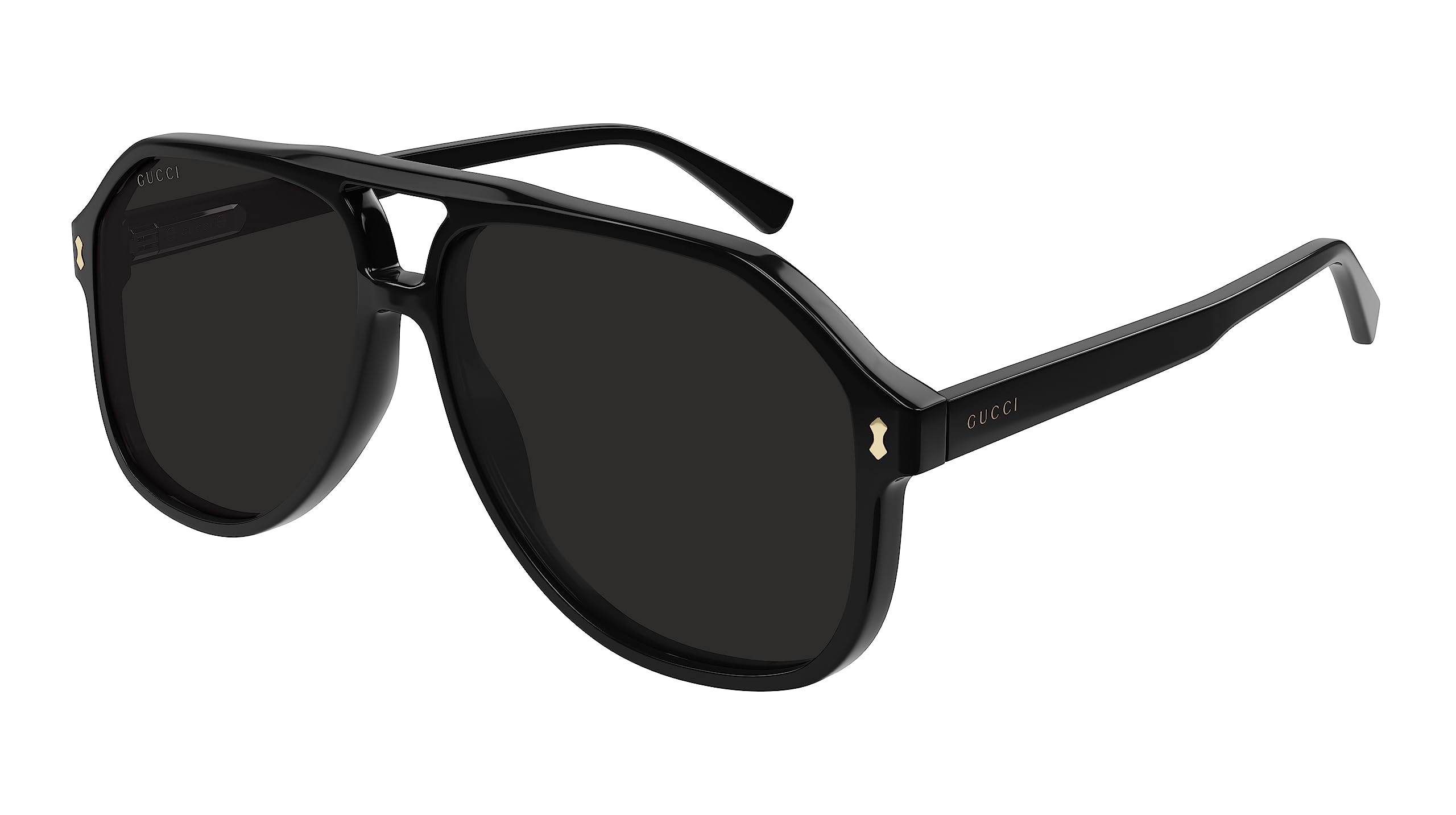 Gucci Pilot Sunglasses GG1042S 001 Black 60mm 1042