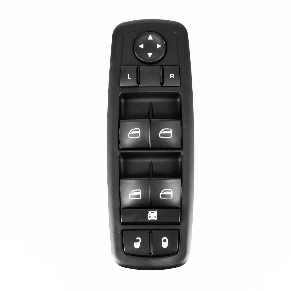 Power Window Master Switch Front Driver Left Side Fits for 2013-2016 Dodge Dart 2014-2016 Cherokee Replaces 68271203AB 68271203AA 56046568AC 56046553AB 56046553AC