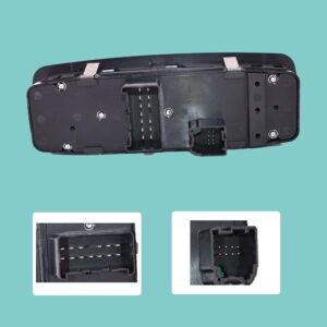 Power Window Master Switch Front Driver Left Side Fits for 2013-2016 Dodge Dart 2014-2016 Cherokee Replaces 68271203AB 68271203AA 56046568AC 56046553AB 56046553AC