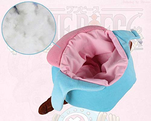 WANHONGYUE Anime Tony Tony Chopper Cosplay Trapper Hat Bomber Hats Aviator Hat Warm Winter Cap