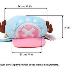 WANHONGYUE Anime Tony Tony Chopper Cosplay Trapper Hat Bomber Hats Aviator Hat Warm Winter Cap