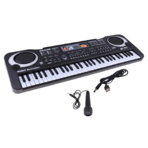 Colaxi 6 Portable Electronic Keyboard/Microphone Beginner Digital Piano