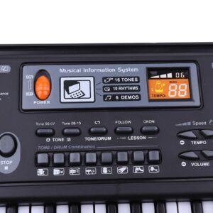 Colaxi 6 Portable Electronic Keyboard/Microphone Beginner Digital Piano