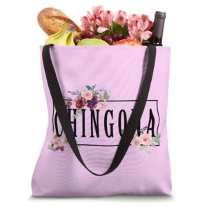 Floral Design for Women Cute Latina Ispanica Womens Chingona Tote Bag