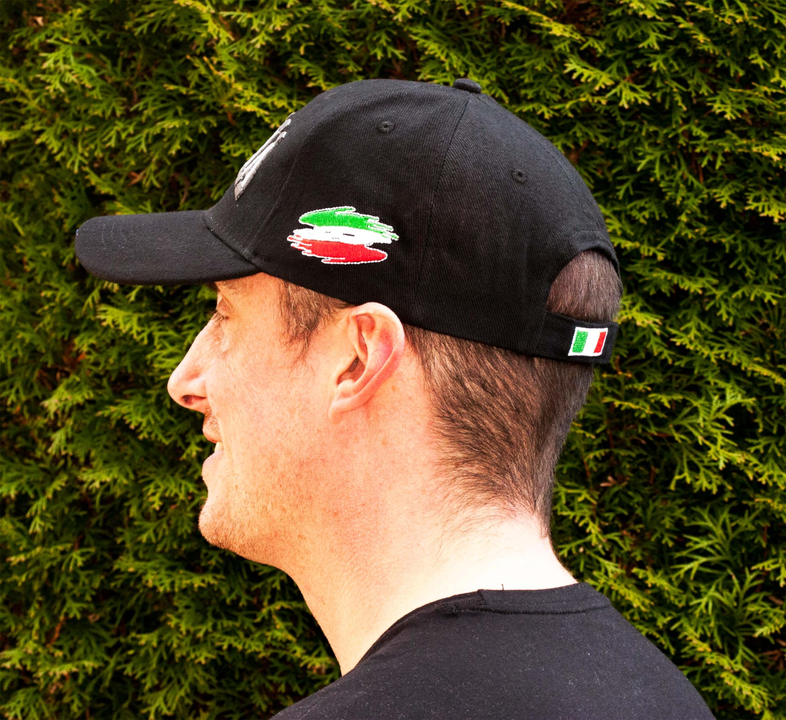 Italia Embroidered Baseball Cap - Italy Collection of Italian Pride Products at PSILoveItaly – Colorful Italian Hat