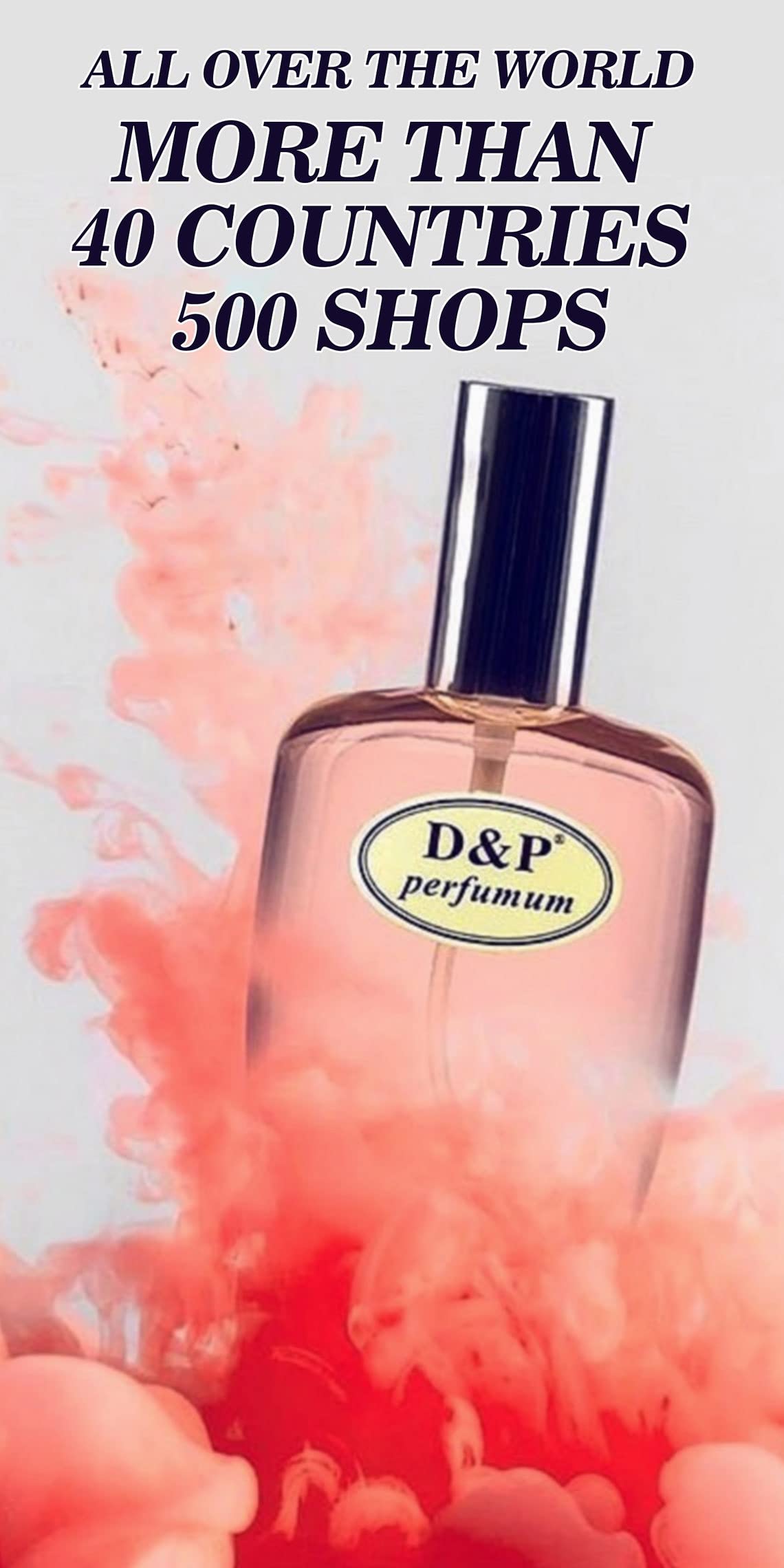 D&P Perfumum Inspired by Baccarat Rouge 540, 1.69Fl oz. Eau de Parfum