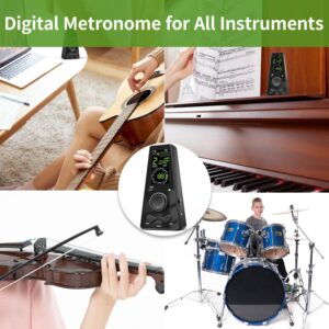 Electronic Digital Metronome for Musicians Piano Guitar Violin Instrument Volume & Beat Speed Adjustable Universal