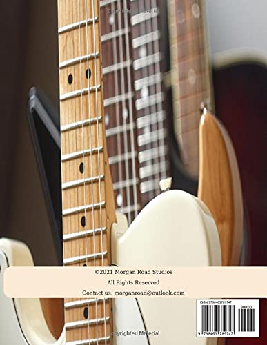 Guitar Tab Sheet Music Book: With Chord Diagrams 130 - 8.5" x 11" pages