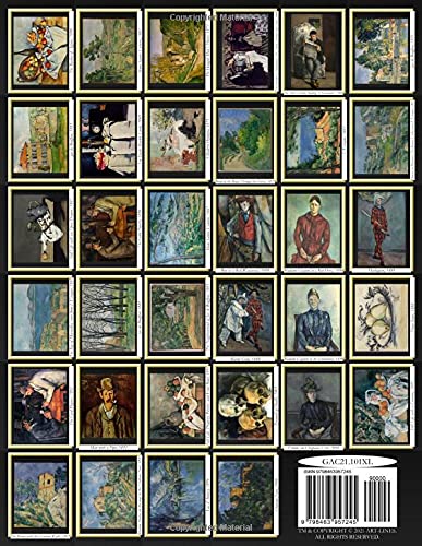 Cezanne Coloring Book: Cezanne Complete Art Coloring Book #1 - Color The Greatest Compositions In History